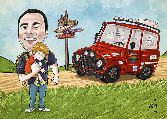 Caricatura_Médico_42x30cm